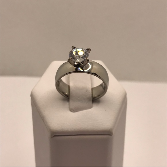 Sophia Silver Bridal Wedding Band - Picture 6 of 8